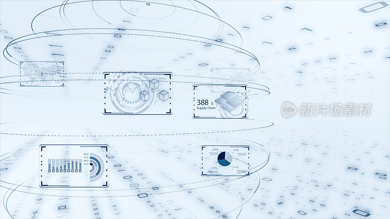 5G/6G和AI技术，全球通信网络概念。6 g业务图。全球业务。